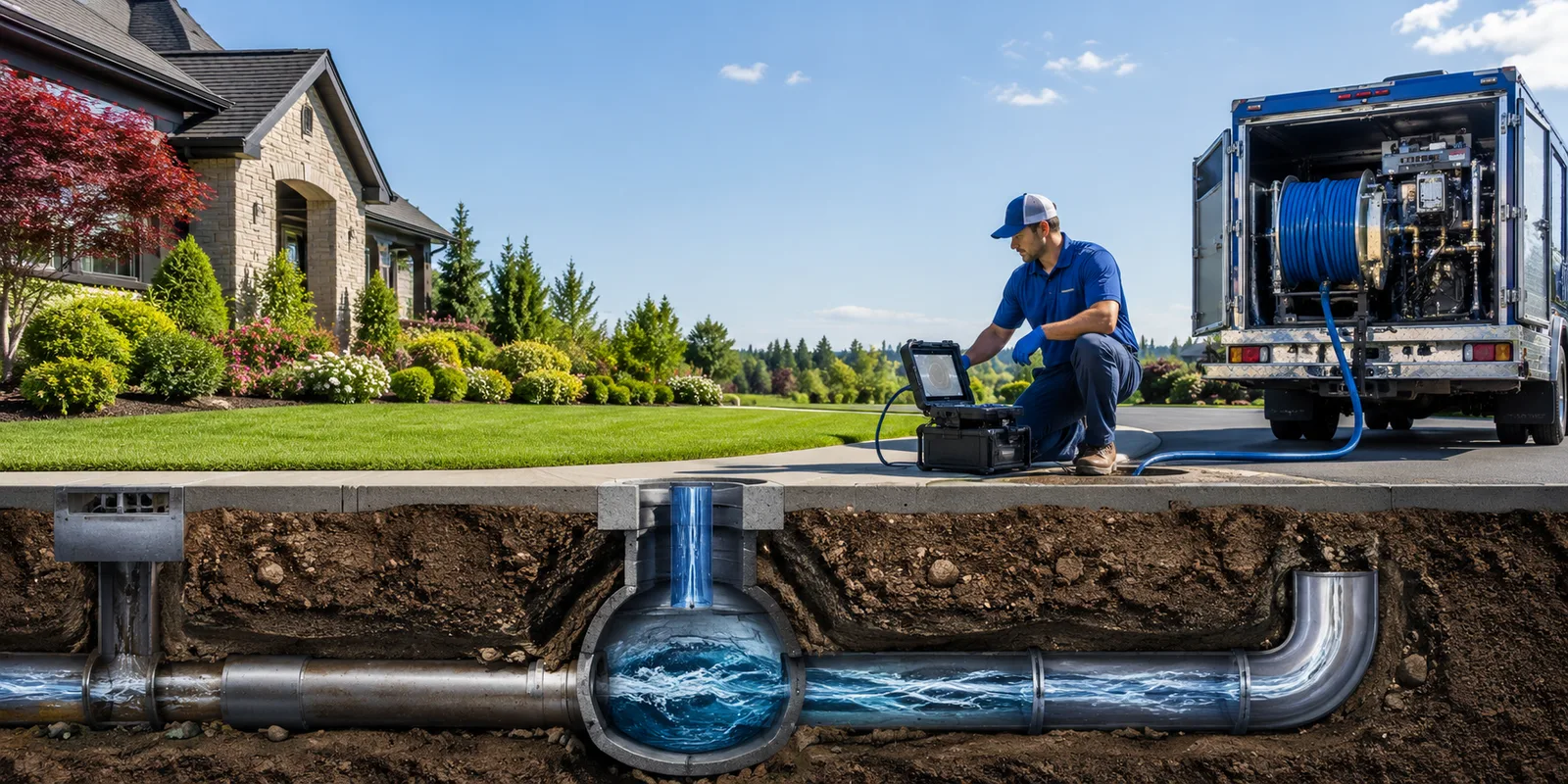 Drainage restoration information for Campbellsburg, KY